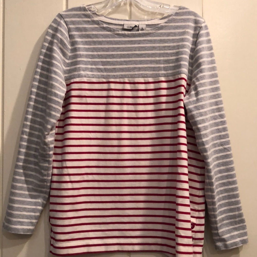 LL Bean cotton top size large
